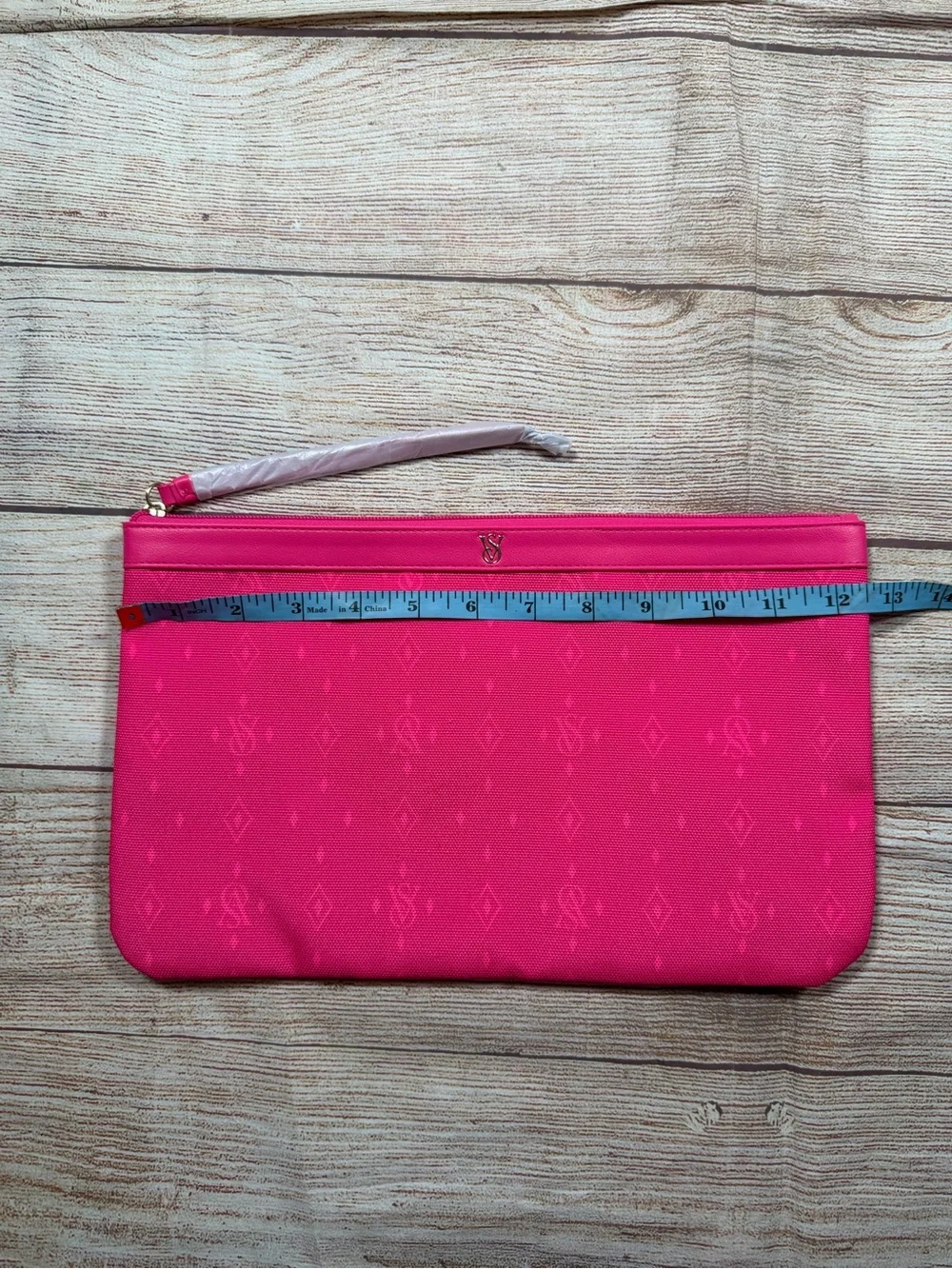 NWOT‎ Victoria's Secret Hot Pink Wristlet Cosmetic Pouch